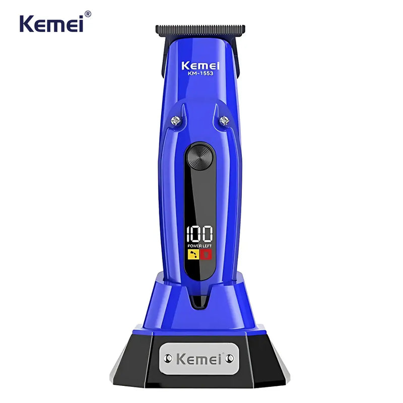 Máquina de Acabamento +7.000 RPM com Base carregadora Km-1553 | Kemei ®