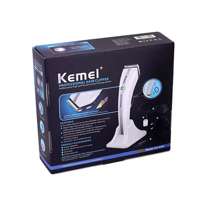 Maquina de Cortar Cabelo Profissional Km-8999 | Kemei ®