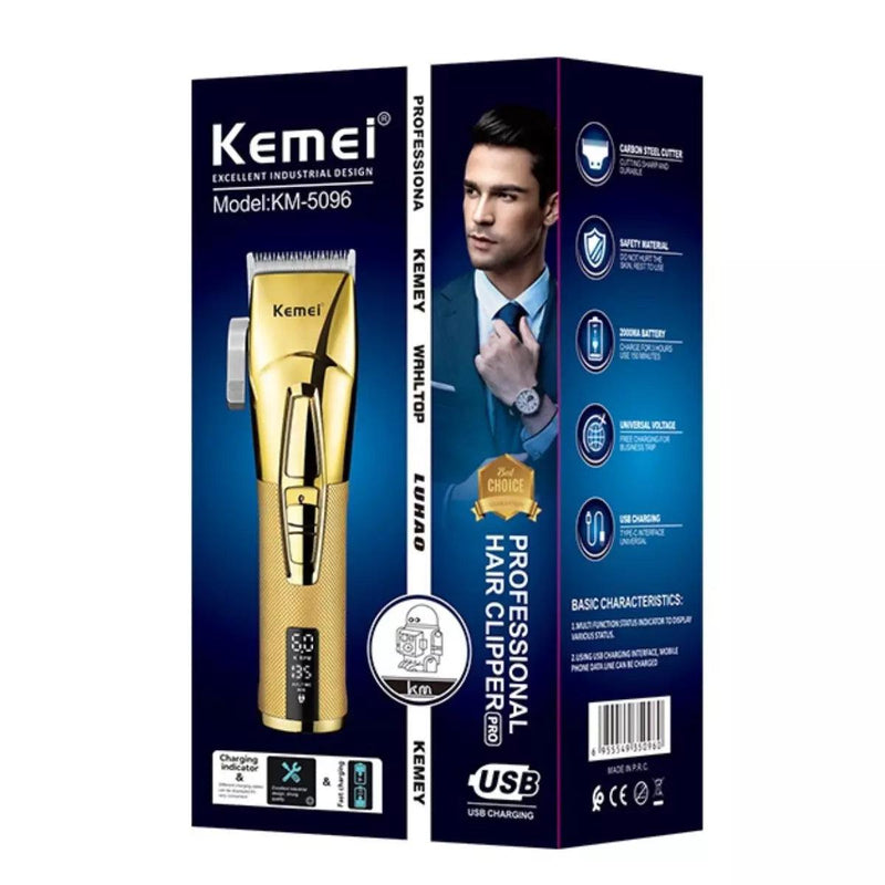 Máquina de Corte Km-5096 + Shaver Km-TX8 | Kemei ®