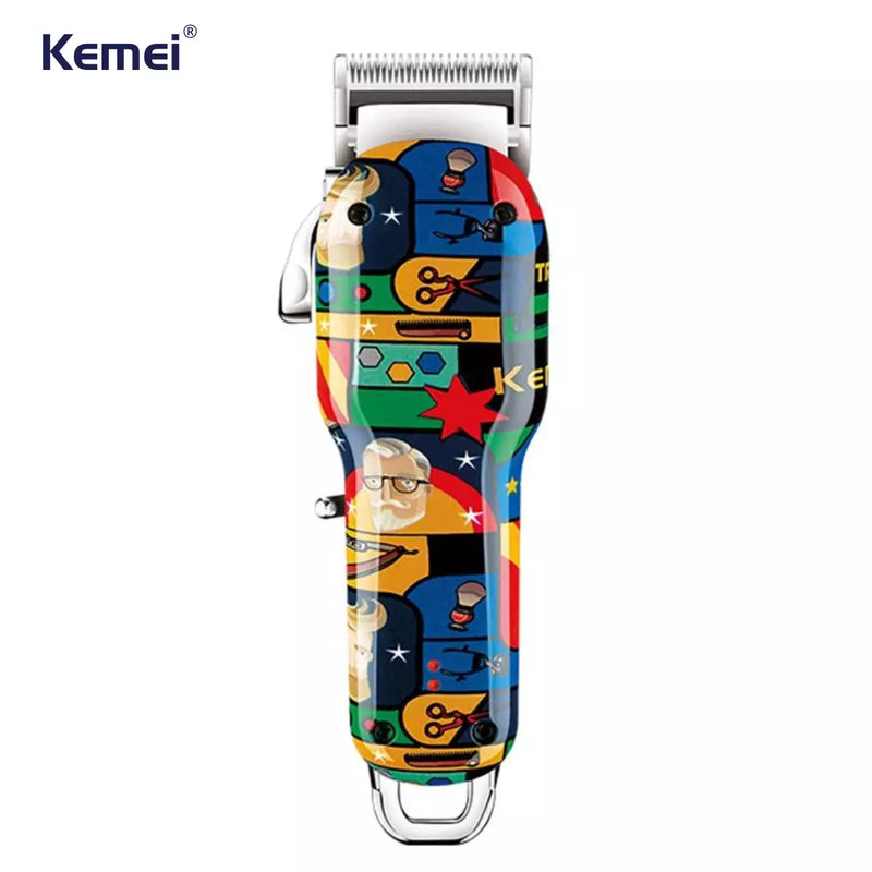 Máquina de Cortar Cabelo Profissional Km-Max2092 | Kemei ®