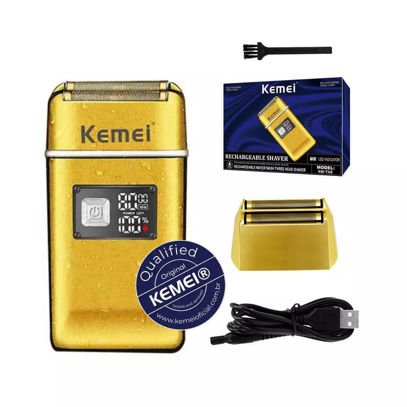 Máquina de Corte Km-5096 + Shaver Km-TX8 | Kemei ®