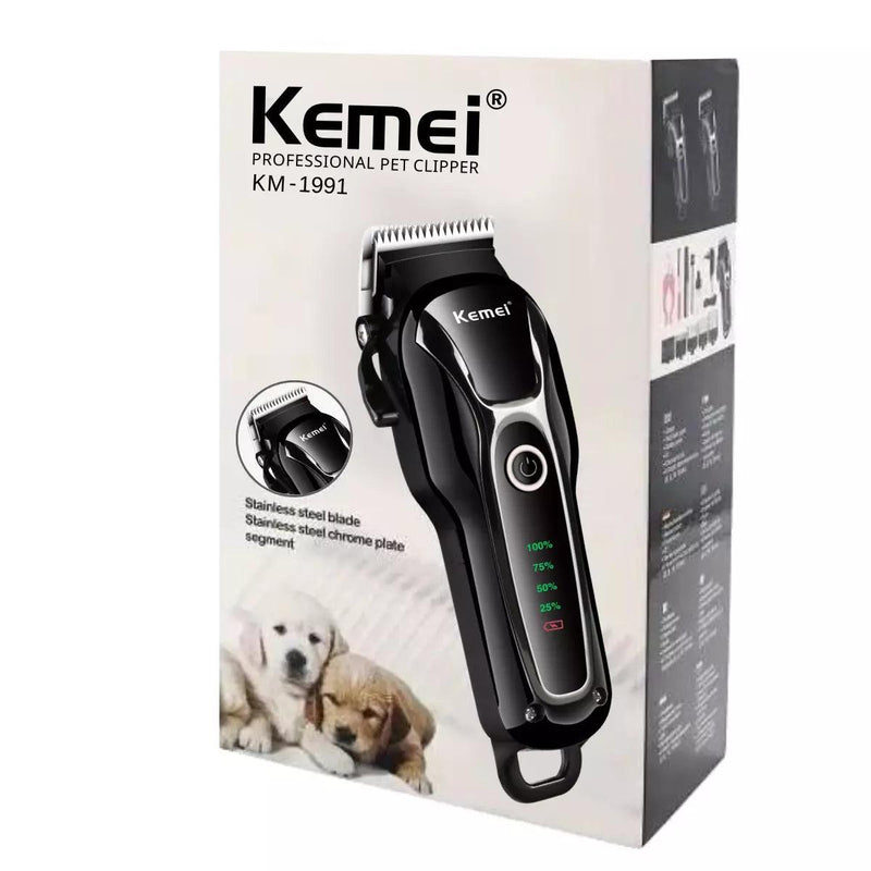 Maquina de Tosa Profissional Pet Clipper Km-1991 | Kemei ®